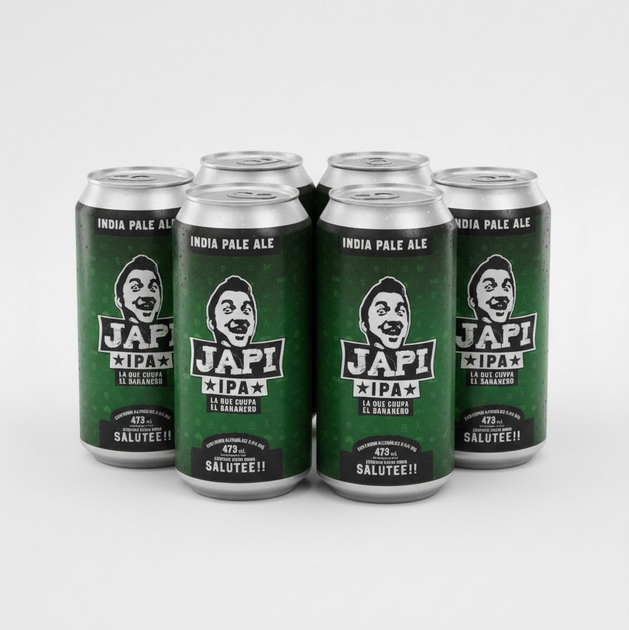 Pack x 6 Japi Beer - India Pale Ale (473 ml)